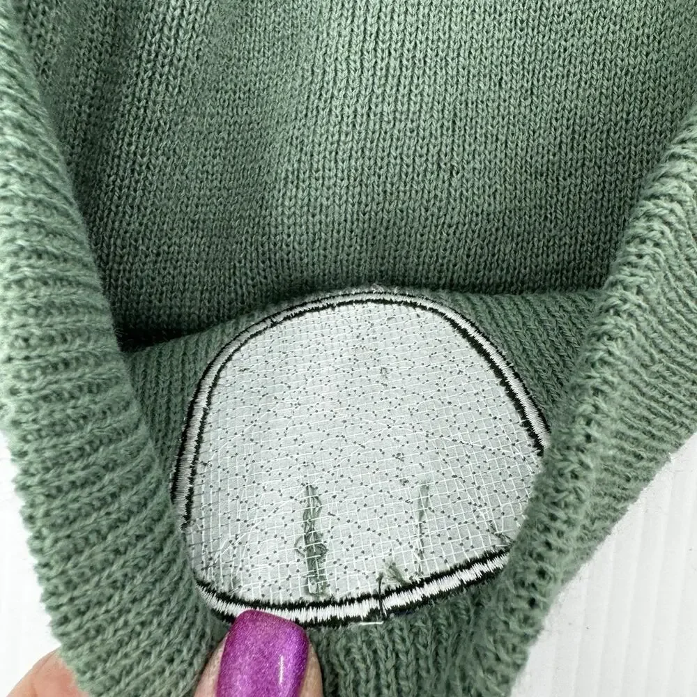 Carhartt Knit Green Beanie Shamrock Patch No Luck Needed Sock Hat NWT OSFM